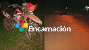 Hombre murió tras caer de su motocicleta en camino vecinal de Alto Verá