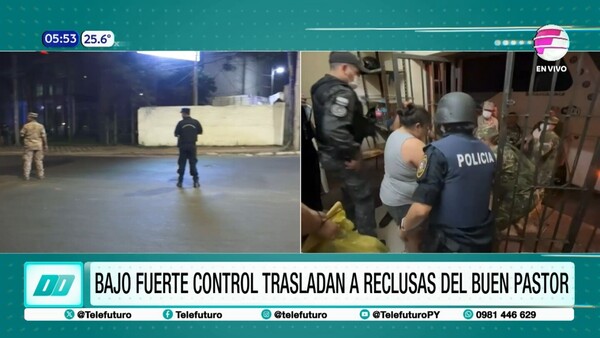 Operativo "Umbral 2.0": Traslado masivo de reclusas del Buen Pastor