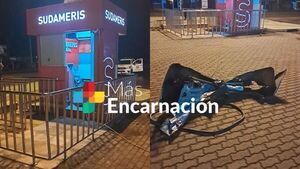 Intentaron robar cajero automático esta madrugada en La Paz