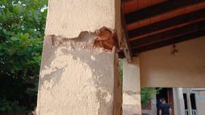 Bañado Sur: por derrumbe de consultorio, trasladan la USF a una escuela - Nacionales - ABC Color