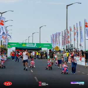 ENCARNACIÓN VIBRÓ EN LA 12ª EDICIÓN DE LA CARRERA DE TRICICLO - «TVS DIGITAL»