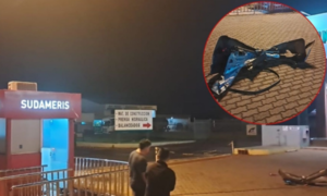 Itapúa: ladrones intentan arrancar un cajero con un cable de acero y se quedan sin paragolpes - OviedoPress