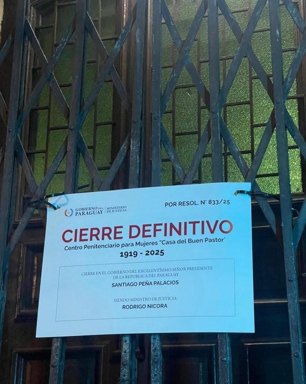 Cárcel del Buen Pastor cierra sus puertas tras 106 años de operación