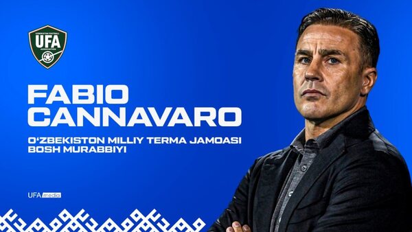 Fabio Cannavaro se pone al frente de la selección de Uzbekistán