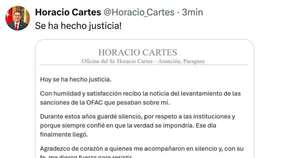 La Nación / OFAC levanta sanciones a Horacio Cartes: “Hoy se ha hecho justicia”