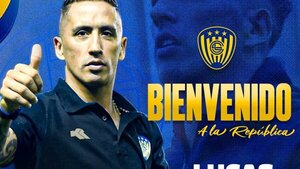 Luqueño anuncia a Lucas Barrios