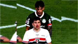 Gustavo Gómez tuvo otro encontronazo en el Brasileirão
