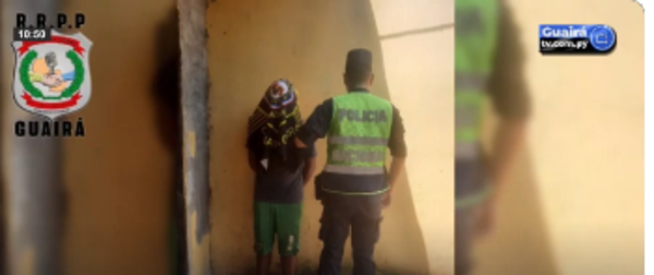 Varias aprehensiones informó la Dirección de Policía de Guairá