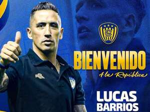 Lucas Barrios fue presentado en el Sportivo Luqueño - Sportivo Luqueño - ABC Color