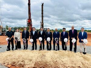 Se iniciaron las obras para construir la sede propia de la Universidad Politécnica Taiwán-Paraguay