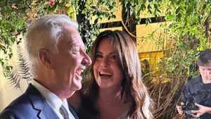 Vivian Benítez contrajo matrimonio con Federico Robinson