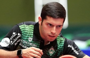 Marcelo Aguirre tumba al rey del tenis de mesa
