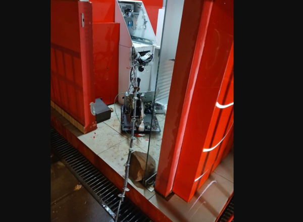 Intentan sustraer un cajero automático en Colonia La Paz