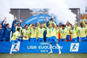 Brasil, campeón de la CONMEBOL Liga Evolución Sub 15