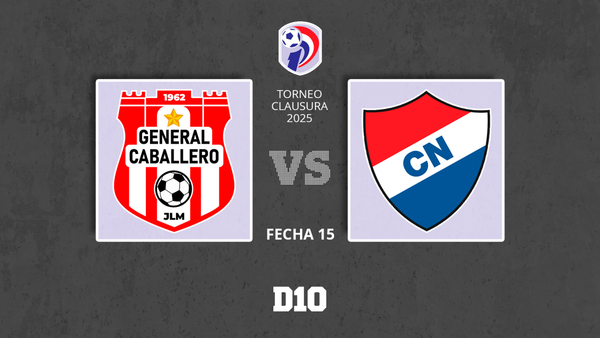 General Caballero JLM vs. Nacional: Paso a paso
