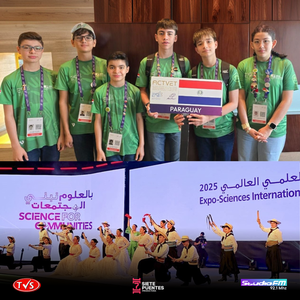 ESTUDIANTES DEL COLEGIO DIVINA ESPERANZA BRILLARON EN LA EXPO-SCIENCES INTERNACIONAL 2025 - «TVS DIGITAL»