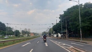 Martes fresco, nublado y con vientos del sur, tras paso de frente frío en Paraguay