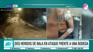 Ataque a tiros dejó dos heridos en Ypané
