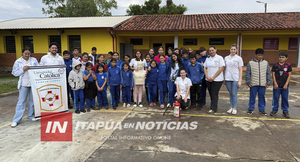 ESTUDIANTES DE ENCARNACIÓN SE CAPACITAN EN PRIMEROS AUXILIOS Y PREVENCIÓN