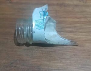Chofer de colectivo fue atacado con una botella rota durante un intento de asalto en Capiatá