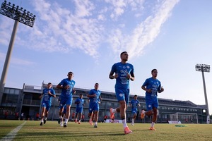 Comenzó la preparación albirroja en Osaka