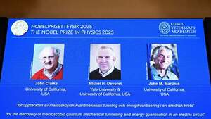 El Nobel de Física premia a descubridores del efecto túnel cuántico
