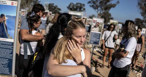 La Nación / El duelo continúa en el sitio del festival israelí atacado por Hamás