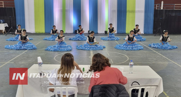 ELENCO MUNICIPAL DE DANZAS DE SAN JUAN DEL PARANÁ BRILLÓ EN CONCURSO NACIONAL