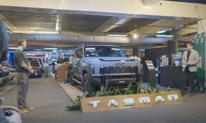 La primera pickup de Kia llega a Paraguay: primer vistazo a la imponente Kia Tasman