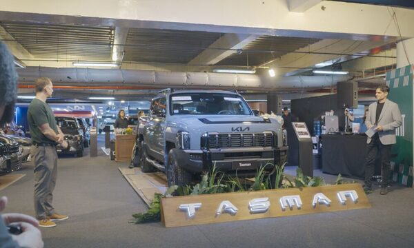 La primera pickup de Kia llega a Paraguay: primer vistazo a la imponente Kia Tasman