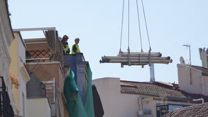 Derrumbe de edificio: 10 heridos y cuatro desaparecidos en Madrid