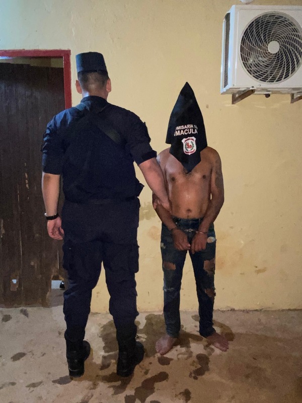 Aprehenden a un hombre por presunta violencia familiar en el barrio Redención - Concepción al Día