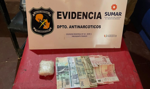 Imputan a docente por tenencia de cocaína tras allanamiento