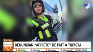 Denuncian ''apriete'' de PMT a turistas