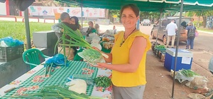 Feria orgánica en Encarnación genera G. 10 millones semanales