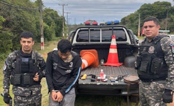 Tras asalto callejero, detienen a delincuente en el predio de Itaipú