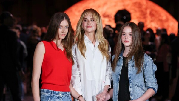 Nicole Kidman reaparece, tras su separación, en París junto a sus hijas