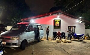 Tres detenidos con 35,8 kilos  marihuana en Ciudad del Este 