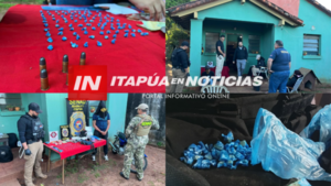 TRES PERSONAS DETENIDAS TRAS ALLANAMIENTO EN ENCARNACIÓN