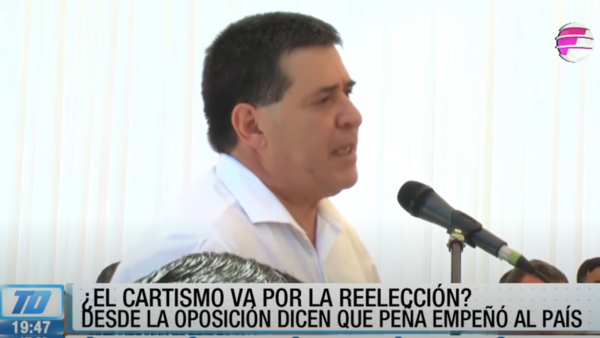 ¿El cartismo va por la reelección?