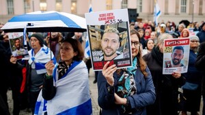 Liberación de rehenes y paz, clamor en segundo año de guerra en Gaza