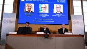 Tres galardonados con el Nobel de Química por investigaciones de nuevas estructuras moleculares