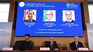 Nobel de Química para tres científicos por el desarrollo de estructuras metal-orgánicas - Ciencia - ABC Color
