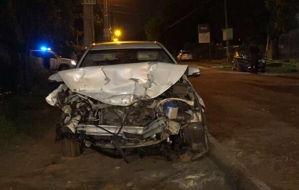 Choque frontal dejó dos heridos en Luque - Policiales - ABC Color