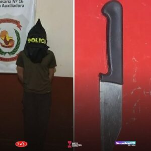 VECINOS DETIENEN A PRESUNTO LADRÓN EN MARÍA AUXILIADORA - «TVS DIGITAL»