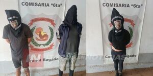“MOCHILEROS” URUGUAYOS FUERON APREHENDIDOS EN CNEL. BOGADO