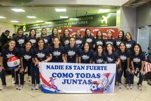 Las campeonas sudamericanas partieron rumbo a Marruecos - La Tribuna