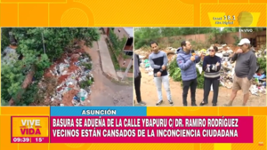 Asunción: Indignación vecinal por vertedero clandestino