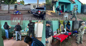 ENCARNACIÓN: “LA CASA DE LA DROGA” TUVO UN NUEVO ALLANAMIENTO