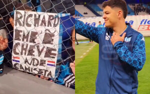 Versus / ¡Grande, "cachorro"! El gran gesto de Richard Sánchez con una hincha de Racing